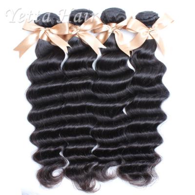 China Loose Deep Wave Brazilian 7A Virgin  Hair  22 Inch No Mixture for sale