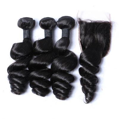 China Negro natural de Remy 8A de las extensiones malasias reales del pelo para el pelo rizado de las mujeres en venta