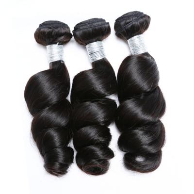 China Cutícula llena del color de la onda del pelo de la Virgen de las extensiones malasias flojas naturales del pelo alineada en venta