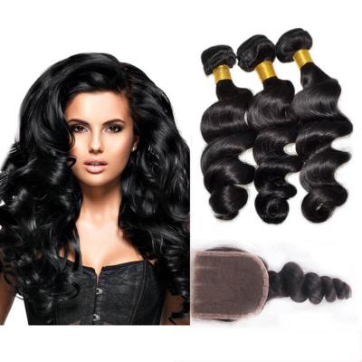 China Pelo rizado flojo camboyano de la Virgen negra del color 100 con el pelo del bebé natural en venta