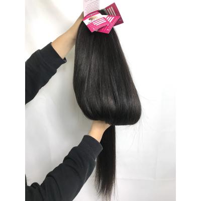 China Armadura peruana 100g del cabello humano de Remy de la Virgen cruda 10A del 100%/negro natural del pedazo en venta