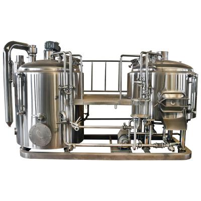 China 15BBL Beer Brew Directly Fire Heating Mash System Beer Brewing Equipment for sale