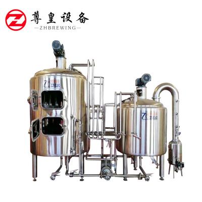 China 300L Hotels Small Beer Brewery Equipment Beer Brewing Brew Beer Kettle for sale