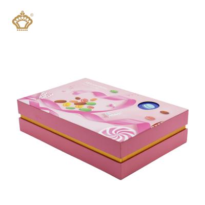 China Recyclable Custom Design Christmas Gift Box Chocolate Candy Wrapping Box Luxury Cardboard Chocolate Packaging Boxes for sale