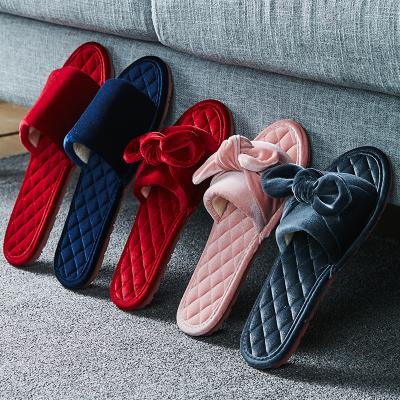 China Fashion Trend Design Breathable Flat Fuzzy Bride Slippers for sale