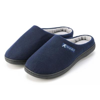 China Non-allergic Breathable Memory Foam Durable Mens Fur Indoor Home Slipper for sale