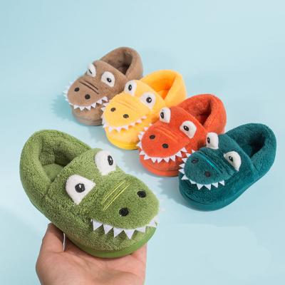 China Bedroom Kids Baby Round Factory Wholesale Warm And Comfortable Non-slip Cute Slippers for sale