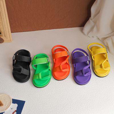 China New Soft Sole Platform Sandals Children's Round Style Summer Beach Sandals for sale