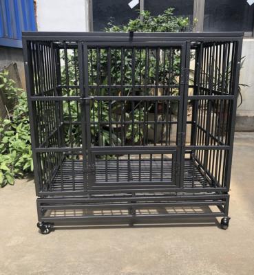 China Large Breathable High Quality Metal Dog Cage Dog Breeding Cage for sale