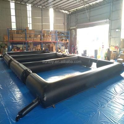 China Cheap outdoor outdoor 3v3 panna football field inflatable panna soccer arena for sale for sale