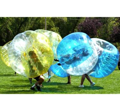 China Sports Toys Human Sized TPU Soccer Bubble Ball / Zorb Football / Inflatable Bubble Ball Paintball Obstacles for sale