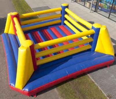 China Rental Business Boxing Ring Bouncer House Inflatable Ring Used Wrestling Ring For Sale for sale