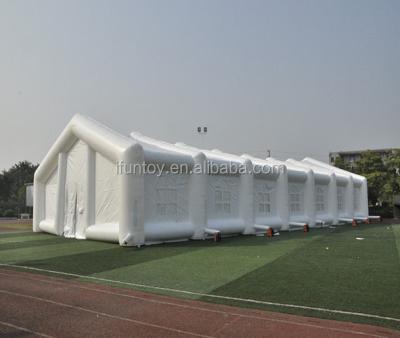 China Large Inflatable Party Air Building Shelter / Giant Marquee Inflatable Tents For Wedding for sale