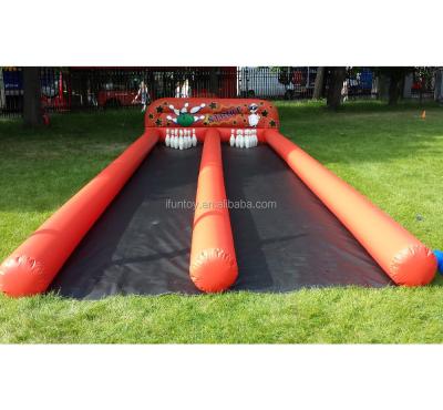 China Toy Cheap Inflatable Human Bowling,Human Inflatable Rolling Ball Bowling Pin Game,Giant Inflatable Zorb Ball Bowling for sale