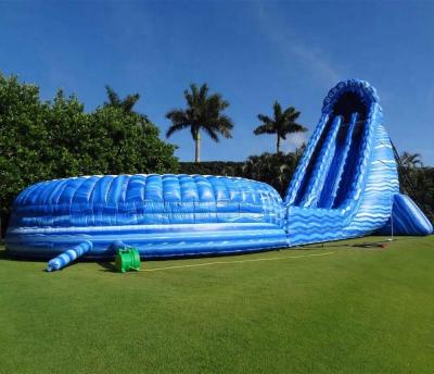 China Popular commercial beach hurricane cyclone giant inflatable water slides for sale for sale