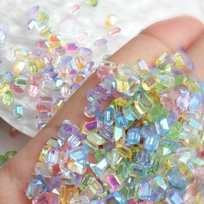 China 2022 Nail Salon Nail Art Aurora Rock Sugar Drill Charm Decoration New Nails Nails Art Diamond Drill Jewelry Suppliers for sale