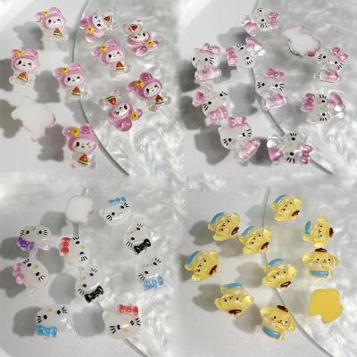 China Wholesale Mini Cartoon Nail Accessories Lovely Price Nail Art Decoration Supplies Factory Direct Nail Jewelry Nail Decoration Decals for sale