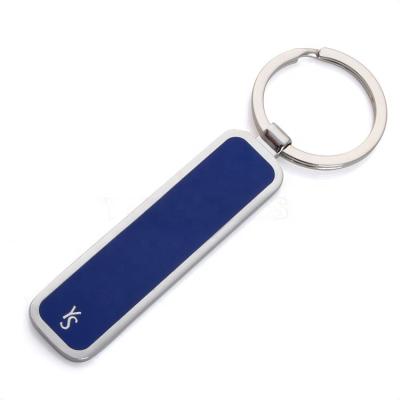 China Europe White Bulk Cheap Metal Car Letter Dish Key Chain Hot-selling Auto Key Chain Promotional Gift Best for sale