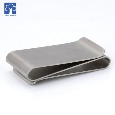 China Hot Selling Europe Metal Silver Clips With Customized Logo Customized Clip For Wholesale for sale