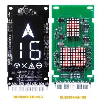 China BL2000-HEH-N4.3 Contemporary Elevator PCB Caller Panel Ultra-thin Control Board for sale