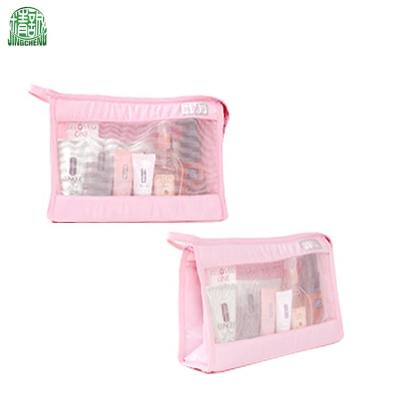 China Custom Design Elegant Women's Makeup Lady Bags Reusable Toiletry Bag Manufacturer for sale