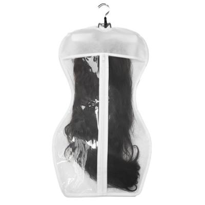 China Hot Sale Wig Hair Storage Eco-friendly Nonwoven Bag Beautifully With Logo Washable High Capacity For Barber Shop for sale