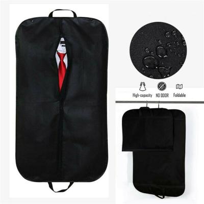 China Recyclable High Quality Hot Custom Black Bag Suit Garment Zipper High Selling Capacity Beautifully Nonwoven Blanket for Clothing Store for sale