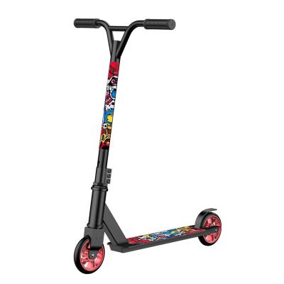 China Steel Stunt Scooter Pro Entry Level Freestyle Kick Scooters Plastic Full Ride Scooters For Kids 8 Years And Up Teens Boys Children for sale