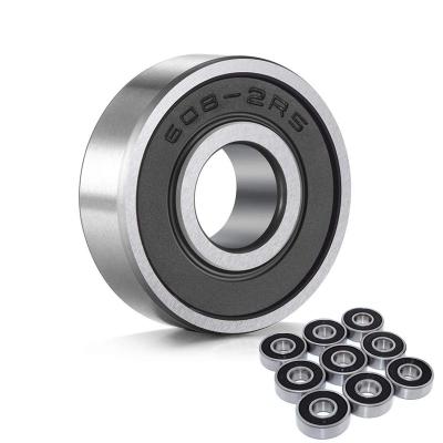 China Youth Abec-11 Frictionless Sealed Skateboard Roller Skate Bearings 608-ZZ Skates Ball Bearings Replacement for sale