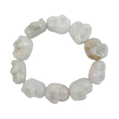 China Texture factory produce good quality Jade Buddha Beads Hand Strings of various hot sale for sale