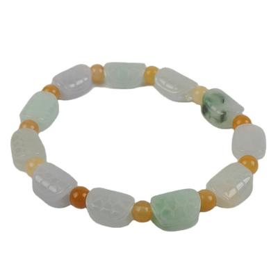 China Various Texture Factory Sale Jade Hand String Natural Jade Jewelry Bracelets for sale