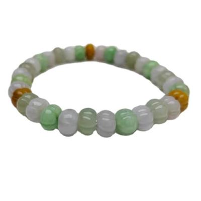 China Professional Texture China Manufacture Jade Hand String Jade Beaded Bracelet Jewelry for sale