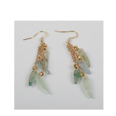 China The best set of Jade Earrings Minimalist Jade Earrings top quality texture prices for sale