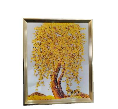 China Texture Guaranteed Cash Copper Tree Quality Noble Gem Painting Appropriate Price for sale