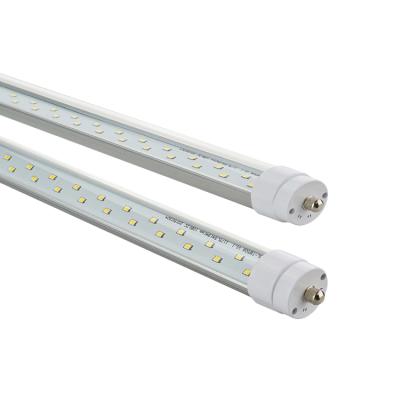 China Decorating and Lighting T8 8 Feet 5000k DLC t8 ETL Certified Led Tube Light 32 Watt 120lm/w FA8 LED Tube Light for sale