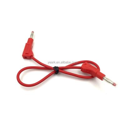 China Eclectic Power Customized 4mm Elastic Banana Plug Test Lead For Power Ups / Testing for sale