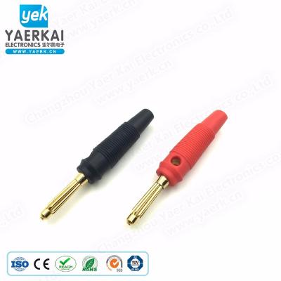 China audio & Video 4mm Gold Male Banana Plug for sale