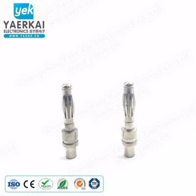 China audio & YAERK 4mm Banana Plug Amplifier Speake Banana Connector Visual Nickel Plated Jack for sale