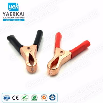 China Custom Solid Copper Power Ups Logo Design 75A Battery Clamp Clip For Wholesale for sale