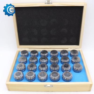 China 65Mn Lathe Power Tool Accessories Milling Spring Clamps ER Series Steel Bushings With Standard DIN6499B for sale