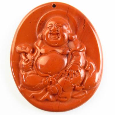 China Angel Free Shipping High Quality cut out Jasper Maitreya For DIY red necklace pendant jewelry for sale