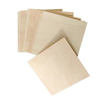 China Durable MATRIX 1.5mm-30mm Birch Poplar Basswood Faced Commercial Laser Cutting Plywood Sheets for sale