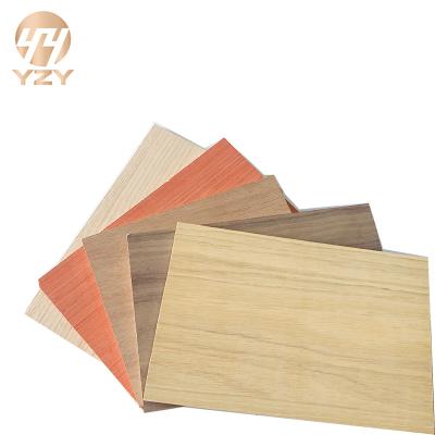 China Durable High Quality Natural Wood Veneer Walnut Veneer Plywood Birch Veneer 1.5mm Natural 4mm Red Color for sale