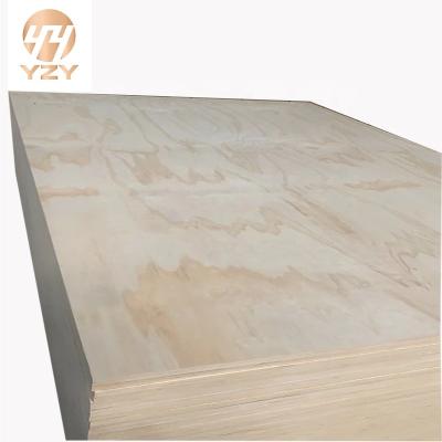 China Durable CDX Pine Plywood For Exterior Use Construction Roofing Plywood for sale