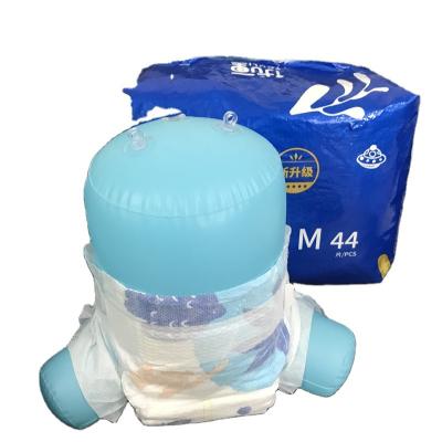 China 360 Degree Side Leak Prevention Baby Diaper Pants Disposable Various Sizes High Absorbency Cotton Baby Diapers for sale