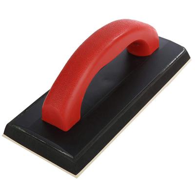 China 2-Rounded Rubber Trowel Corners Tile Grout Float Floor Grout Float For Grout Cement Plaster for sale