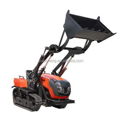 China High quality hotels agricultural crawler tractors/rubber track tractor/25hp 35hp 50hp 80hp small crawler with best price for sale