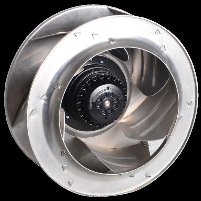 China Leaf Aluminum 315mm AC Blade Aluminum Back Curved Centrifugal Fan for sale