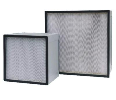 China Hotels High Efficiency Shingle Air Filter Clean Room Frame Air Conditioning Filter Precision H13 Aluminum Filter for sale