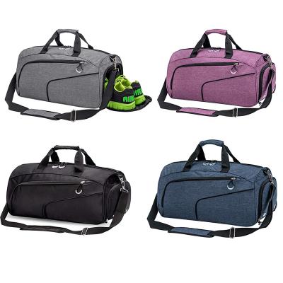 China Outdoor Sport Gym Sports Gym Bag For Women Small Travel Bag With Shoes Compartment for sale